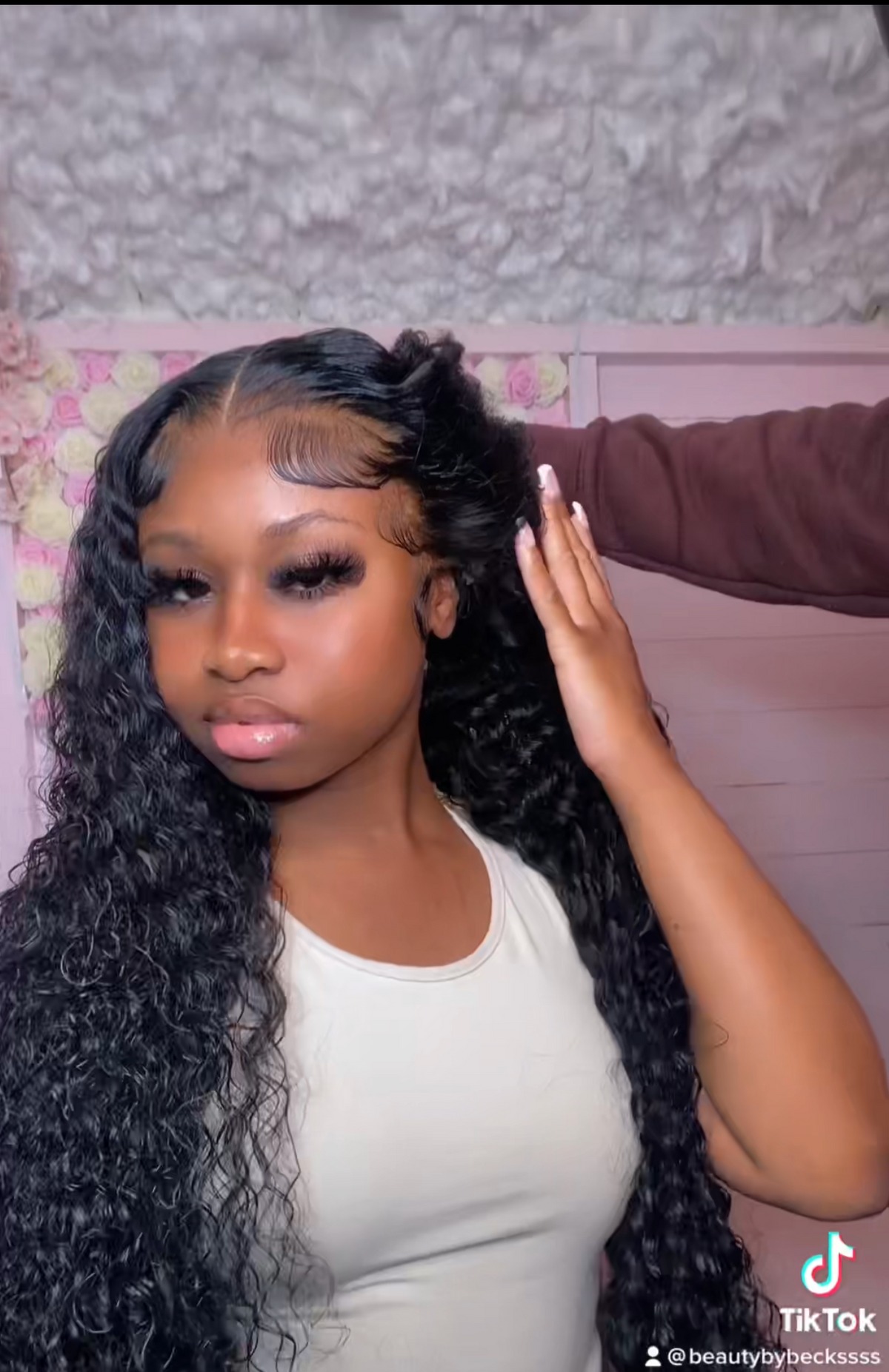 Main Character premade deep wave wig with 13x4 HD lace frontal by Beautybybeckssss